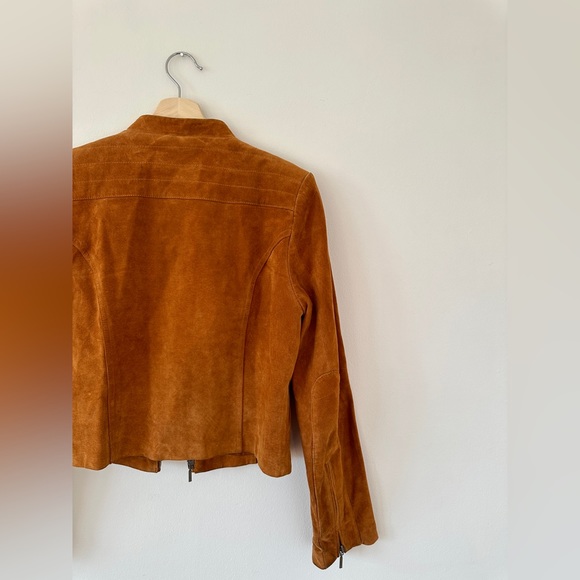 John Paul Richard Uniform Leather Suede Jacket - Picture 7 of 14